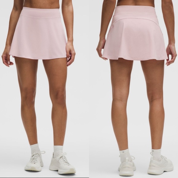 Lululemon Lightweight High-Rise Tennis Skirt Pink Haze SZ 8